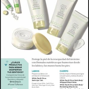 Satin lips “set” , satin body.